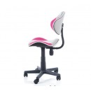 Кресло компьютерное SIGNAL Q-G2 розовый/серый